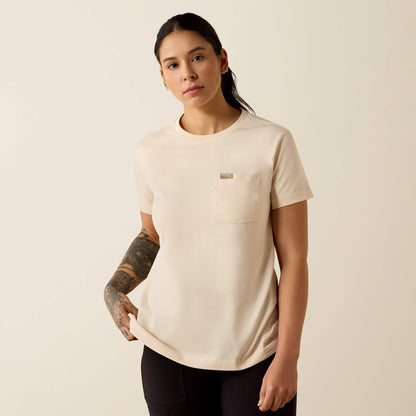 Rebar Cotton Strong Anvil Logo T-Shirt - Ariat Top Pick