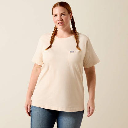 Rebar Cotton Strong Anvil Logo T-Shirt - Ariat Top Pick