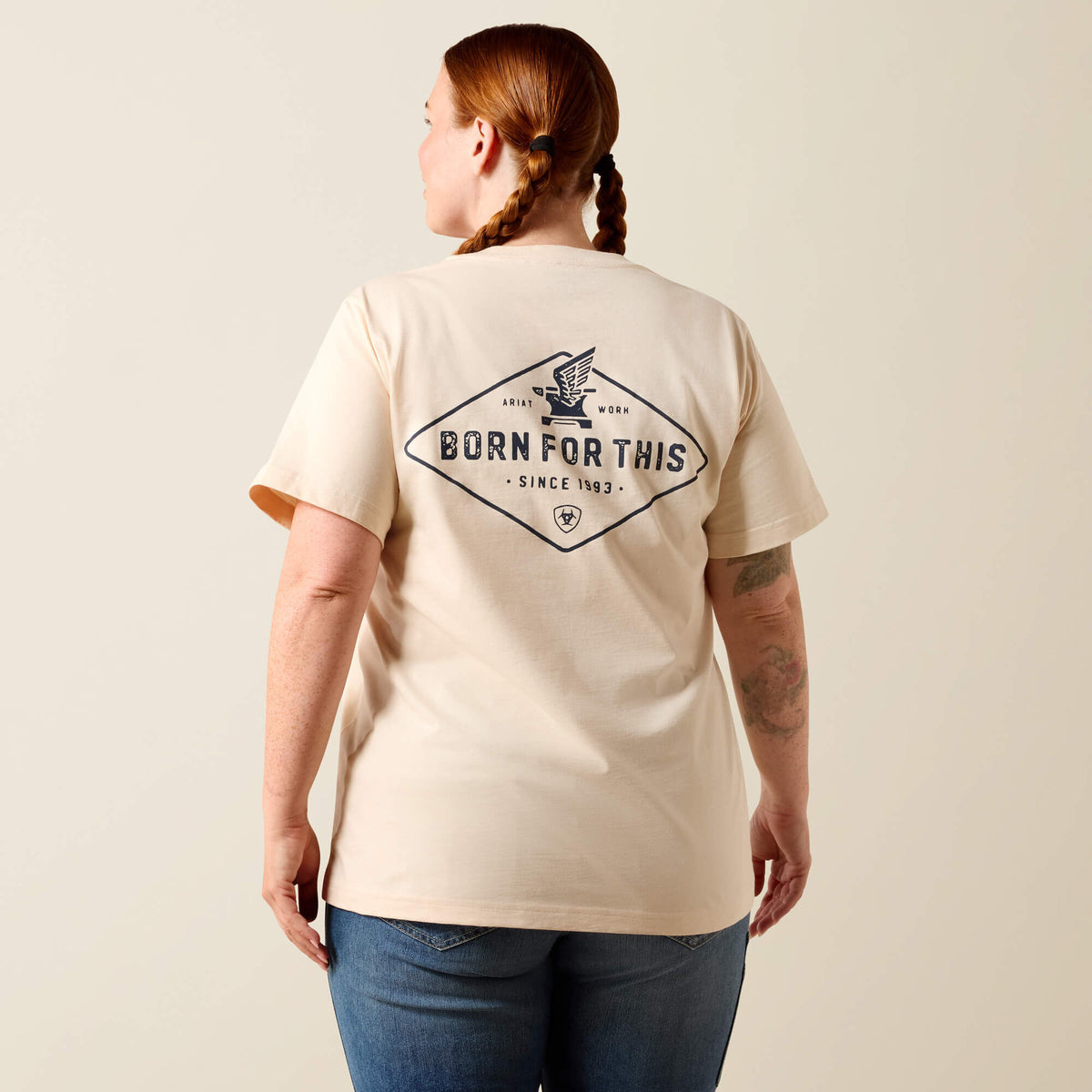 Rebar Cotton Strong Anvil Logo T-Shirt - Ariat Top Pick