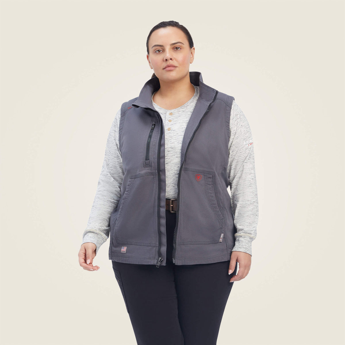FR DuraLight Cordura Canvas Vest - Ariat Latest