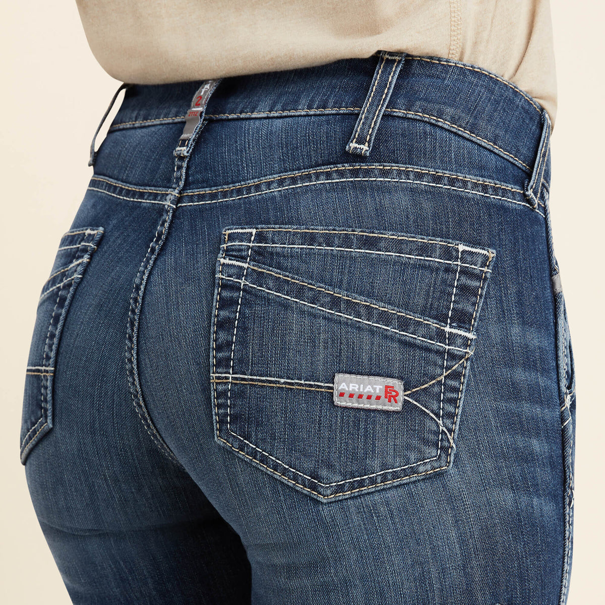FR Perfect Rise Perfect Rise DuraLight Stretch Cell Phone DuraStretch Straight Leg Jeans - Ariat Deals