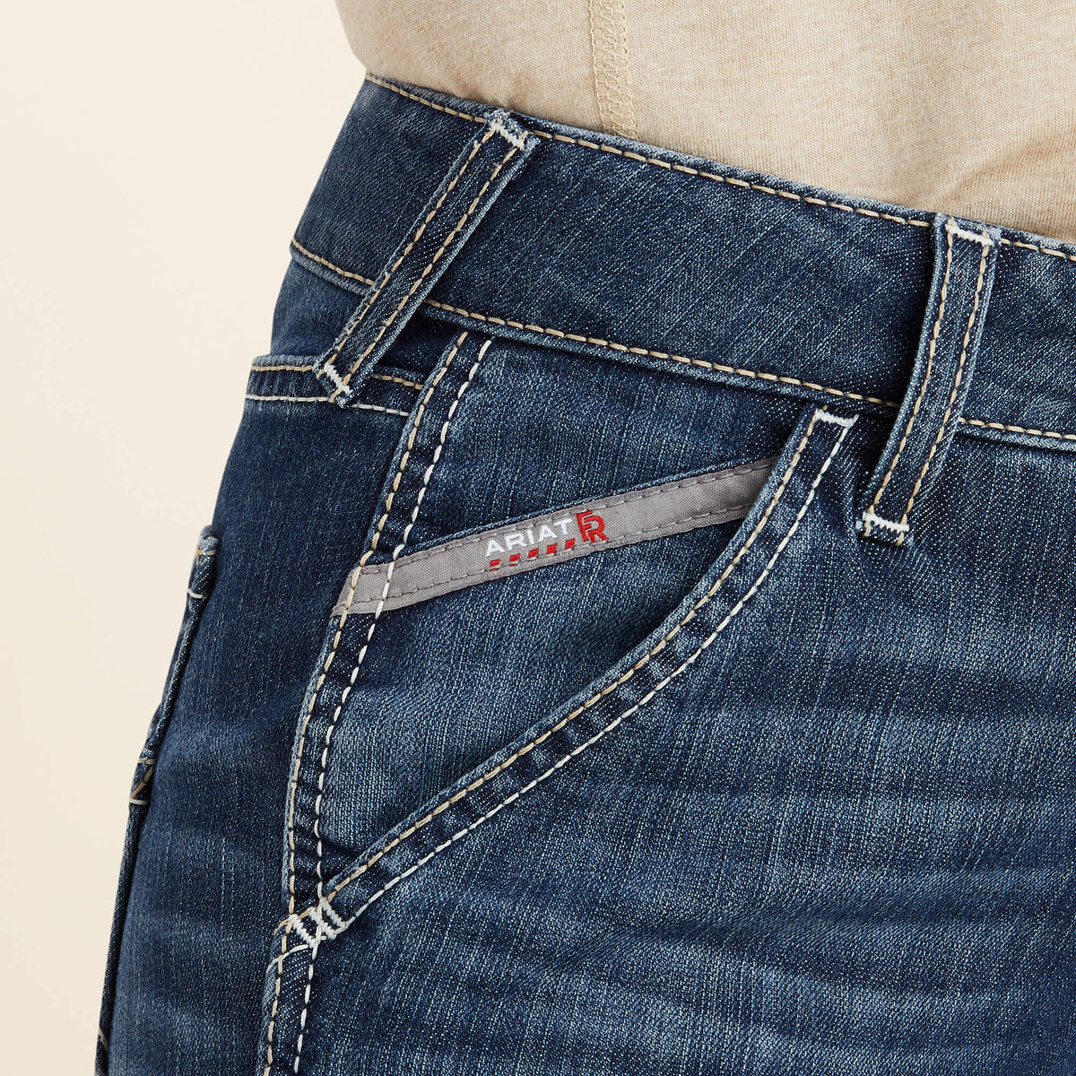FR Perfect Rise Perfect Rise DuraLight Stretch Cell Phone DuraStretch Straight Leg Jeans - Ariat Deals