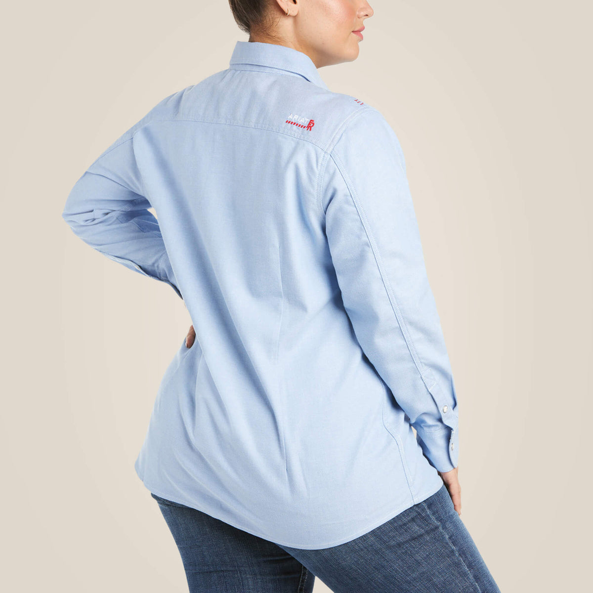 FR Solid DuraStretch Snap Work Shirt - Ariat Premium