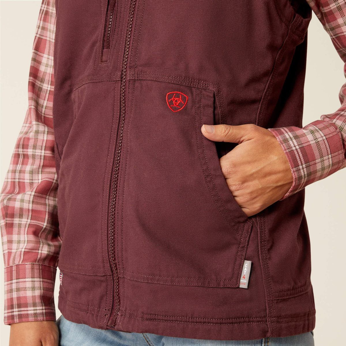 FR DuraLight Cordura Canvas Vest - Ariat Discount