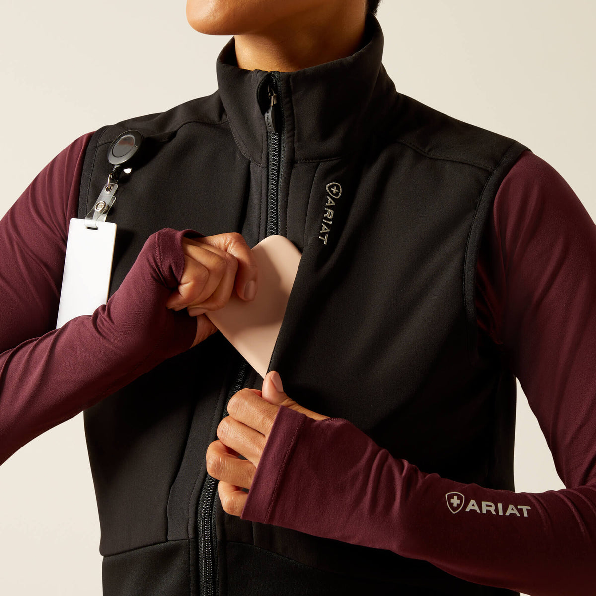 Sina Fleece Scrub Vest - Ariat Popular