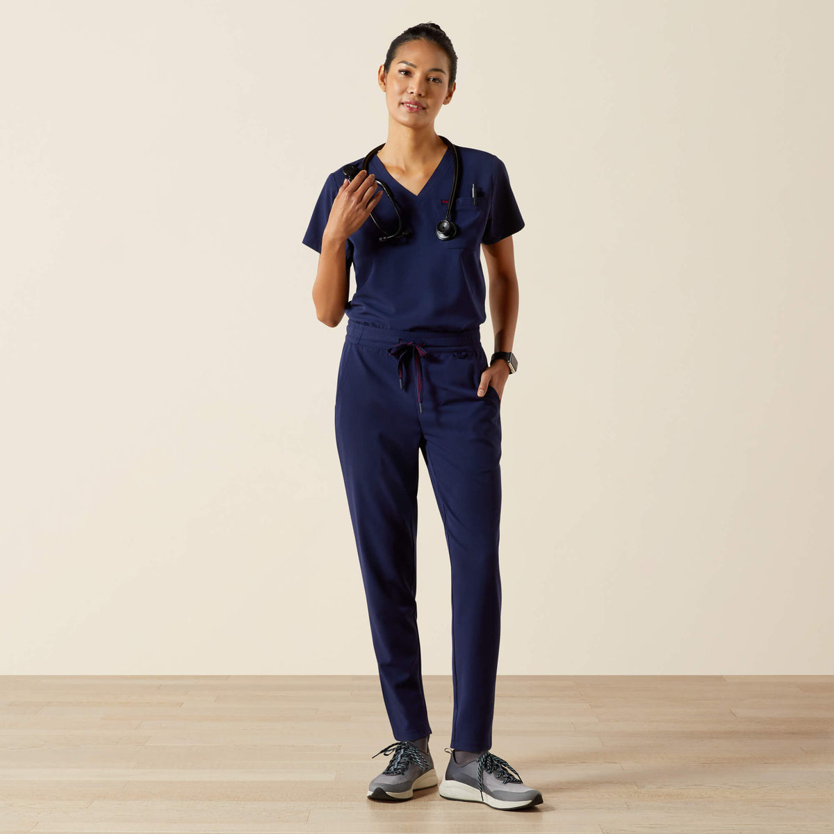 Beth Basic Scrub Top - Ariat Latest