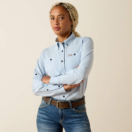 Rebar Made Tough 360 Airflow DuraStretch Work Shirt - Ariat Popular