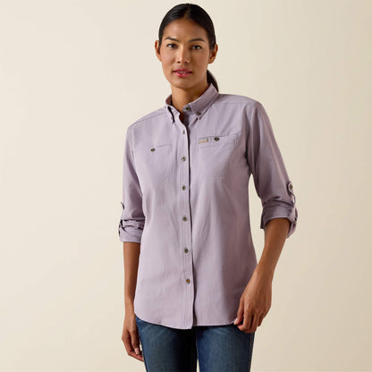 Rebar Made Tough 360 Airflow DuraStretch Work Shirt - Ariat Featured