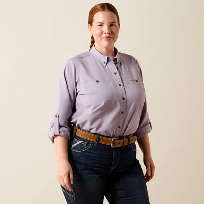 Rebar Made Tough 360 Airflow DuraStretch Work Shirt - Ariat Featured