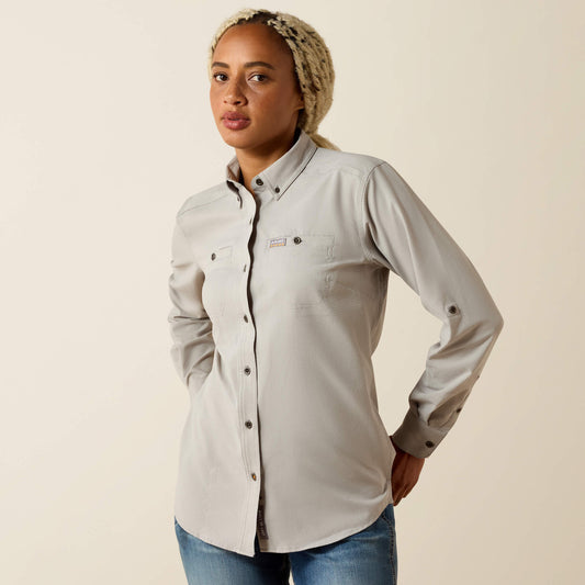 Rebar Made Tough 360 Airflow DuraStretch Work Shirt - Ariat Trending
