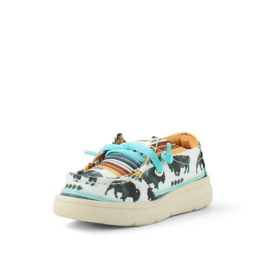 Toddler Lil' Stompers Buffalo Print Hilo - Ariat Discount