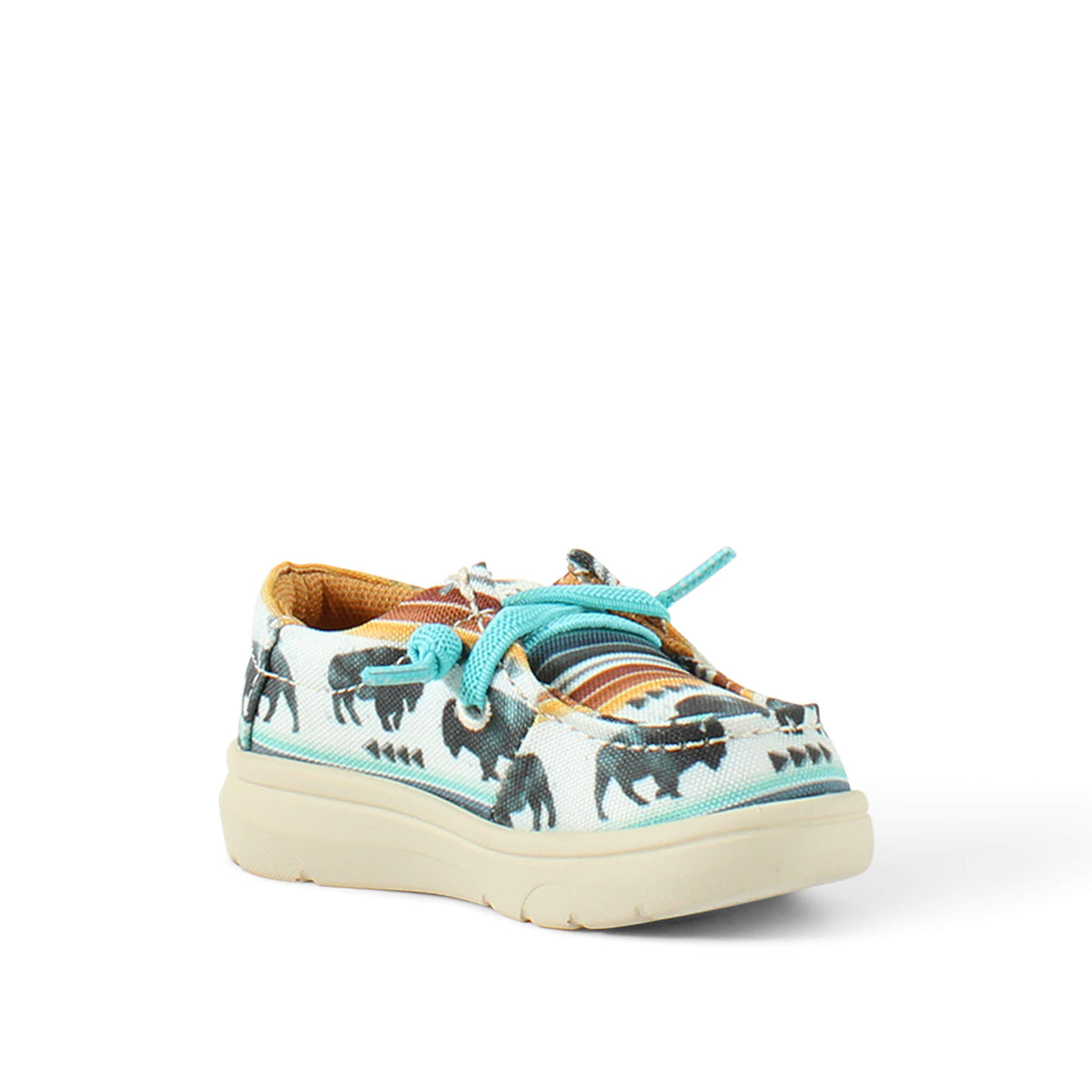 Toddler Lil' Stompers Buffalo Print Hilo - Ariat Discount