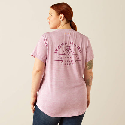 Rebar Evolution Work Hard V-Neck T-Shirt - Ariat Popular
