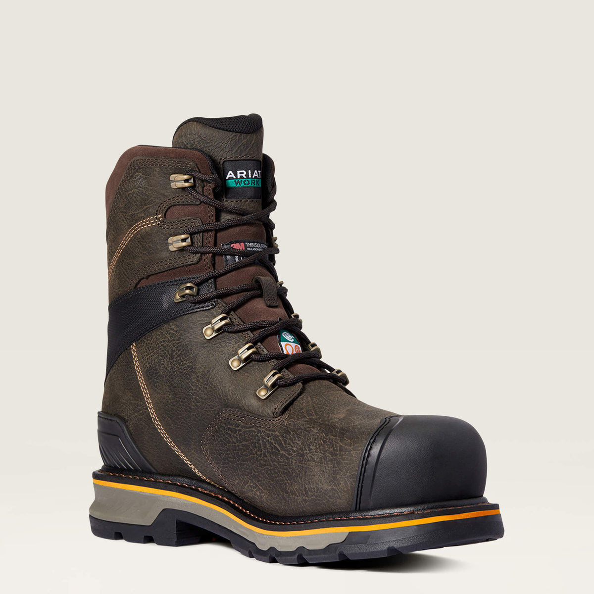Stump Jumper 8" CSA Glacier Grip Waterproof 600g Composite Toe Work Boot - Ariat Trending