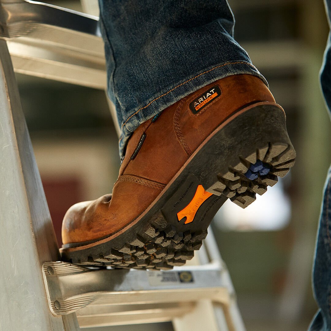 Logger Shock Shield Waterproof Composite Toe Work Boot - Ariat Signature
