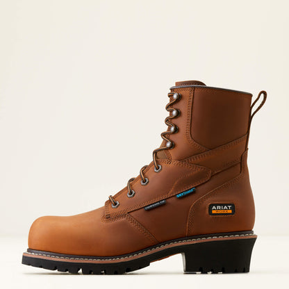 Logger Shock Shield Waterproof Composite Toe Work Boot - Ariat Signature