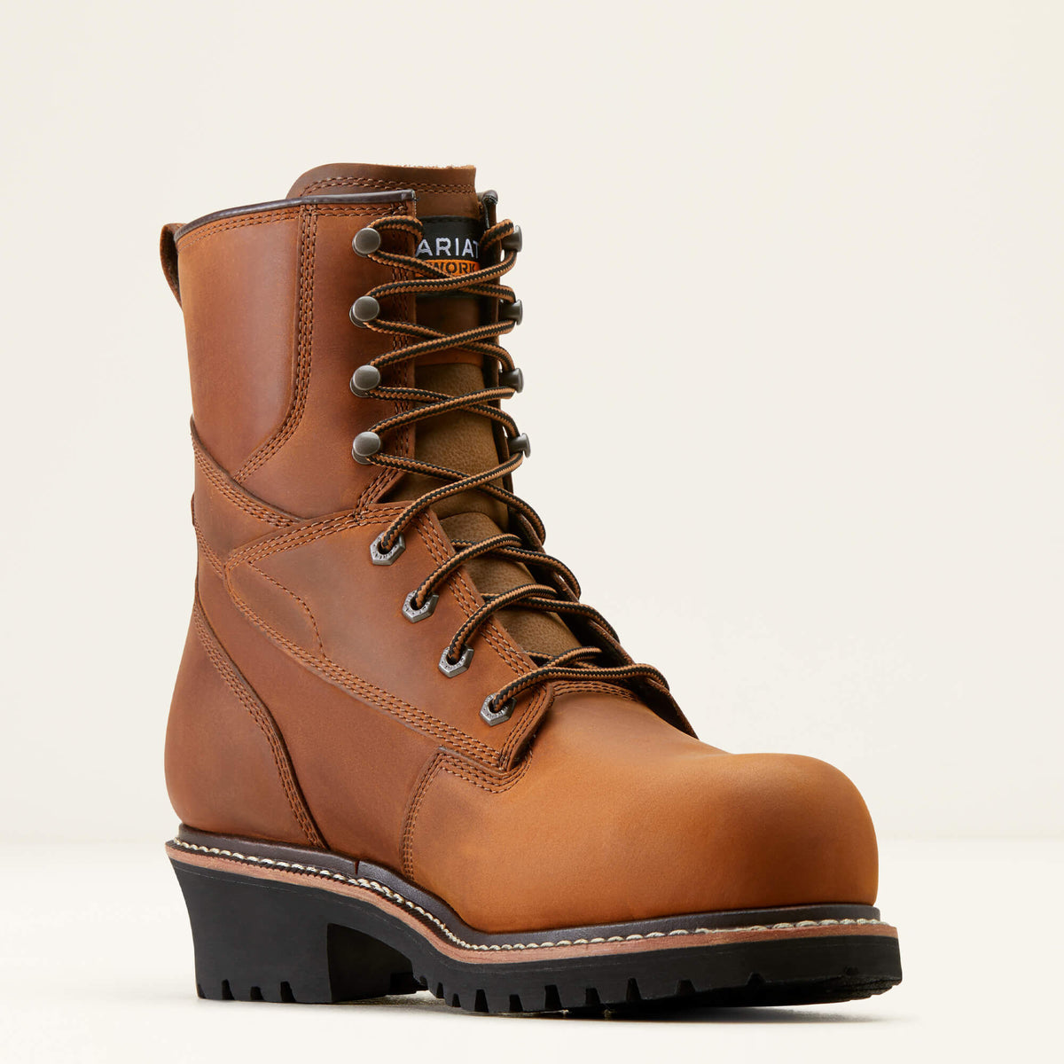 Logger Shock Shield Waterproof Composite Toe Work Boot - Ariat Signature