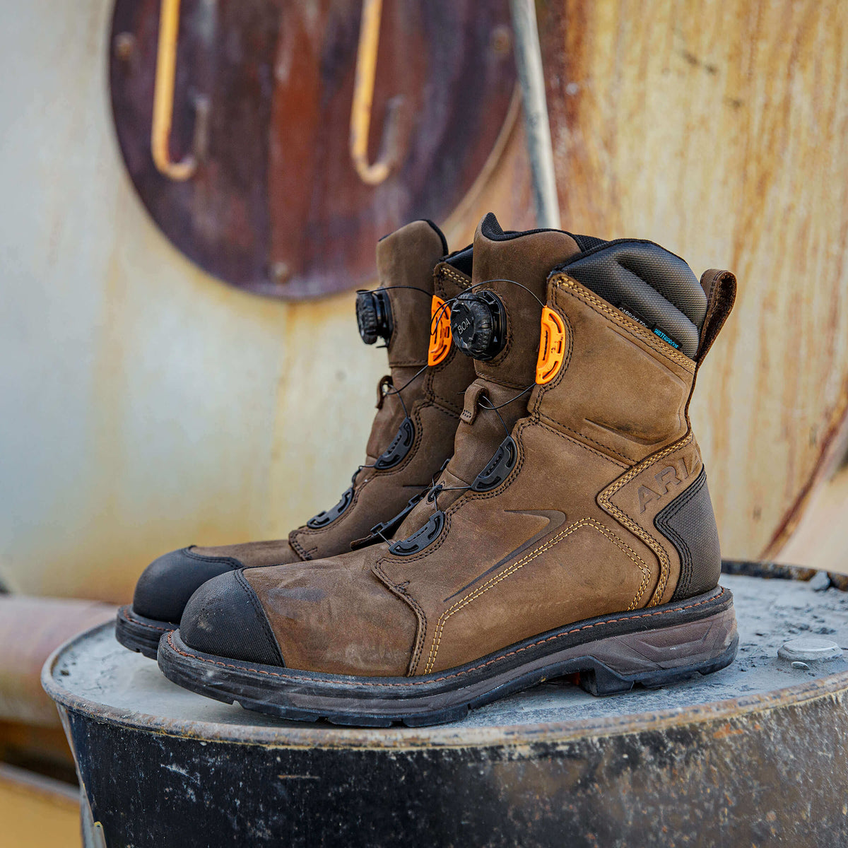 WorkHog XT 8" BOA Waterproof Carbon Toe Work Boot - Ariat Exclusive