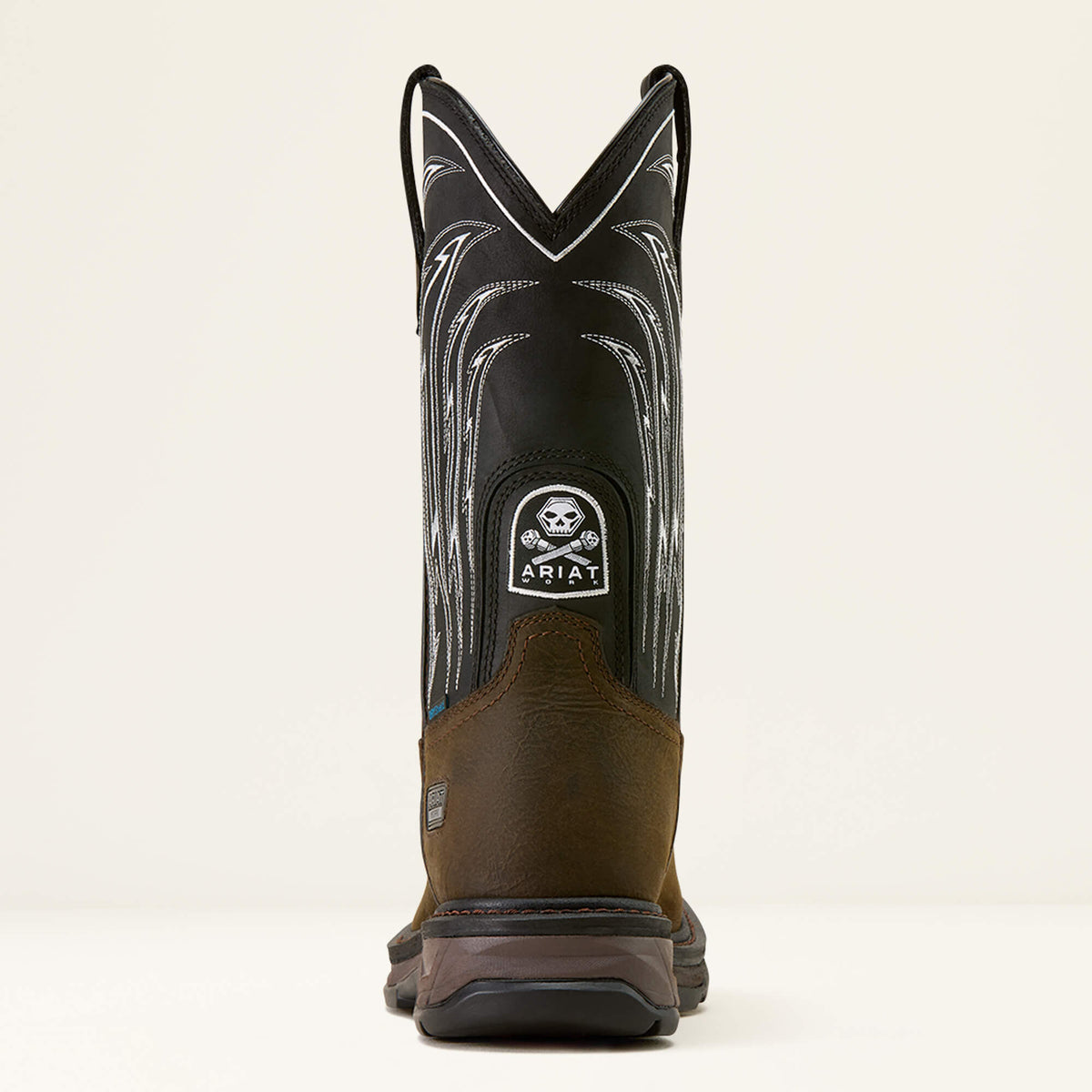 WorkHog XT Bolt Skull Waterproof Wide Square Toe Work Boot - Ariat Featured