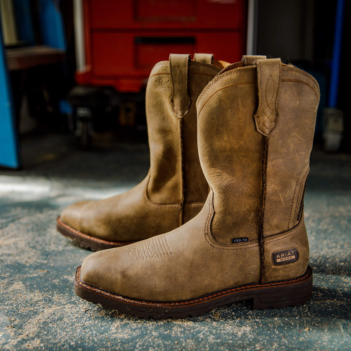 Activator Wide Square Toe Steel Toe Work Boot - Ariat Special Offer