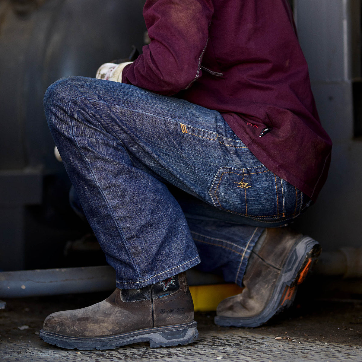 WorkHog XT Waterproof Carbon Toe Work Boot - Ariat Recommended