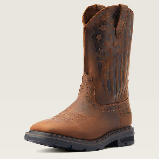 Sierra Shock Shield Patriot Work Boot - Ariat Top Pick