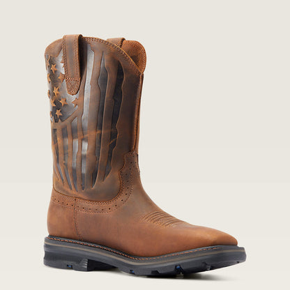 Sierra Shock Shield Patriot Work Boot - Ariat Top Pick