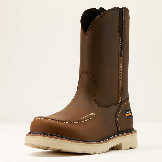 Rebar Lift Pull On Moc Toe Work Boot - Ariat Best Seller