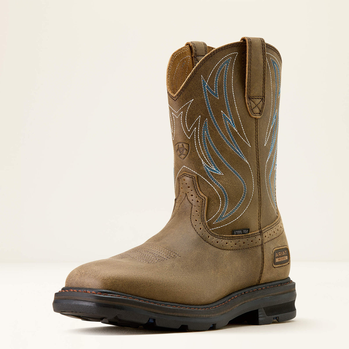 Sierra Shock Shield Wide Square Toe Steel Toe Work Boot - Ariat Deals