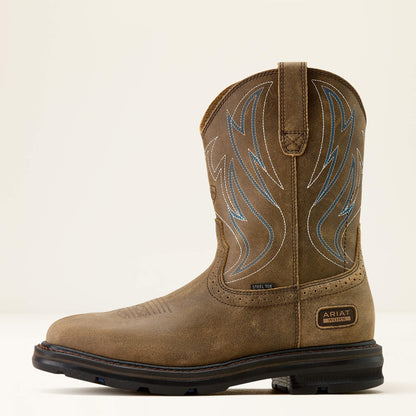 Sierra Shock Shield Wide Square Toe Steel Toe Work Boot - Ariat Deals