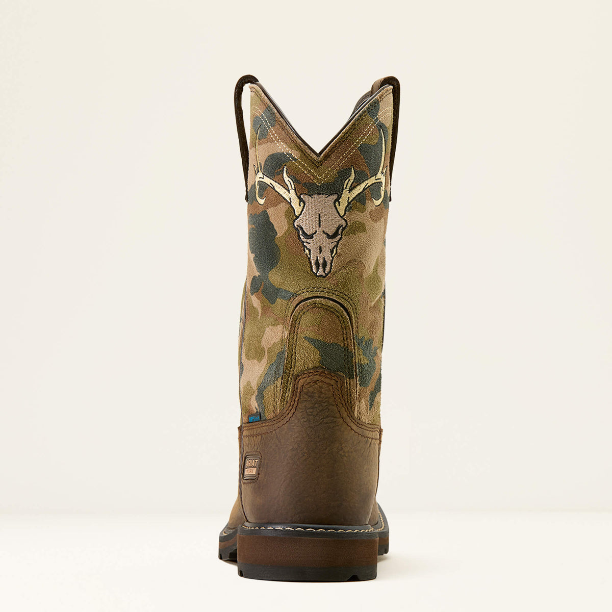 Groundbreaker Antler Waterproof Wide Square Toe Steel Toe Work Boot - Ariat New