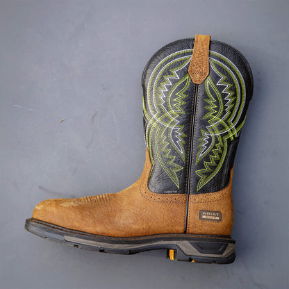 WorkHog XT Coil Wide Square Toe Carbon Toe Work Boot - Ariat Best Seller