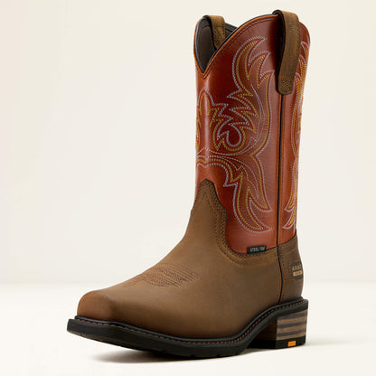 Ironside Square Toe Steel Toe Work Boot - Ariat Customer Favorite