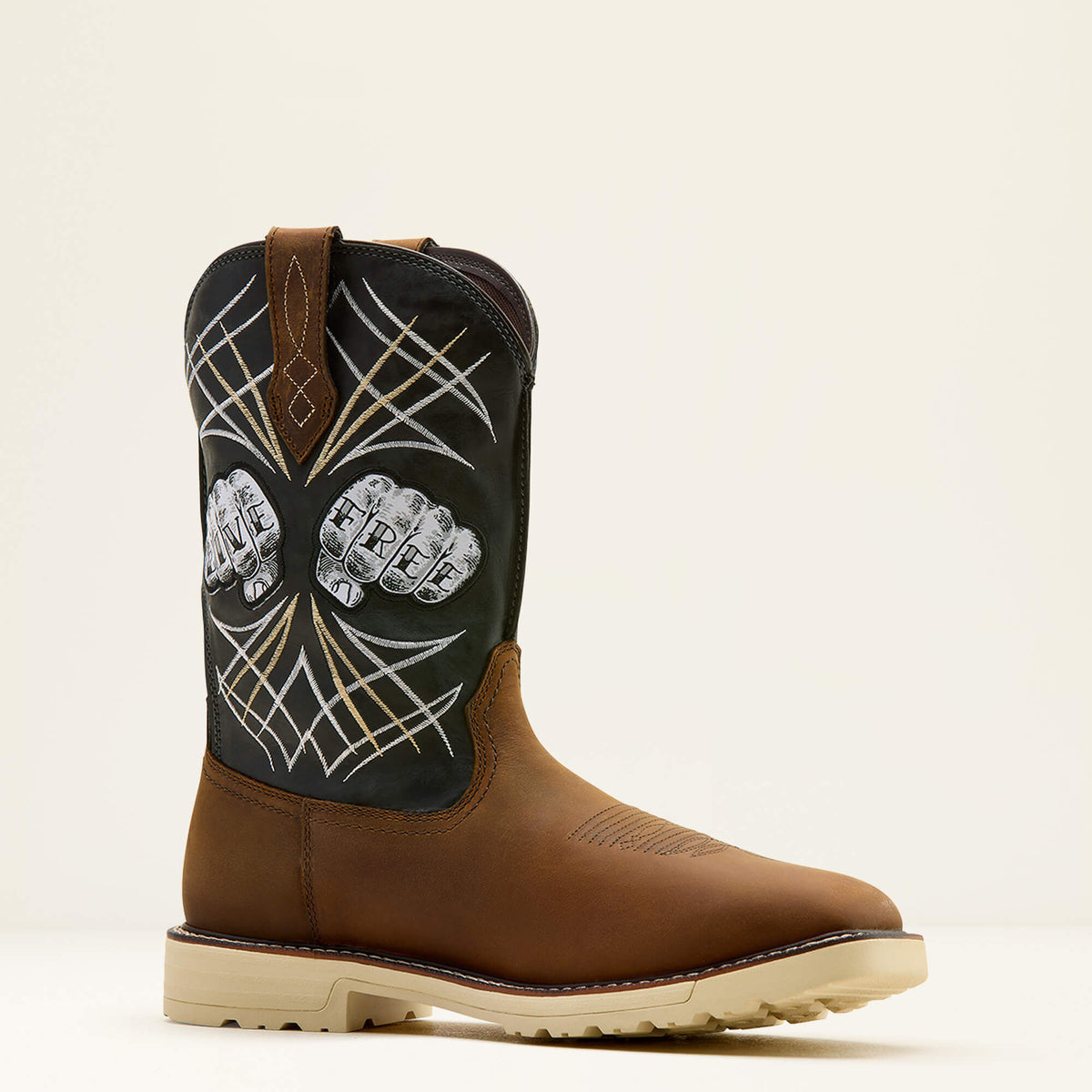 Activator Live Free Wide Square Toe Work Boot - Ariat Discount