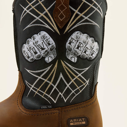 Activator Live Free Wide Square Toe Work Boot - Ariat Discount