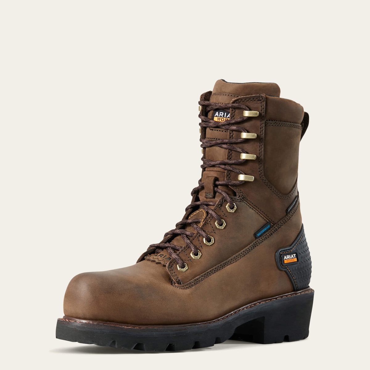 Powerline 8" Waterproof Composite Toe Work Boot - Ariat Everyday