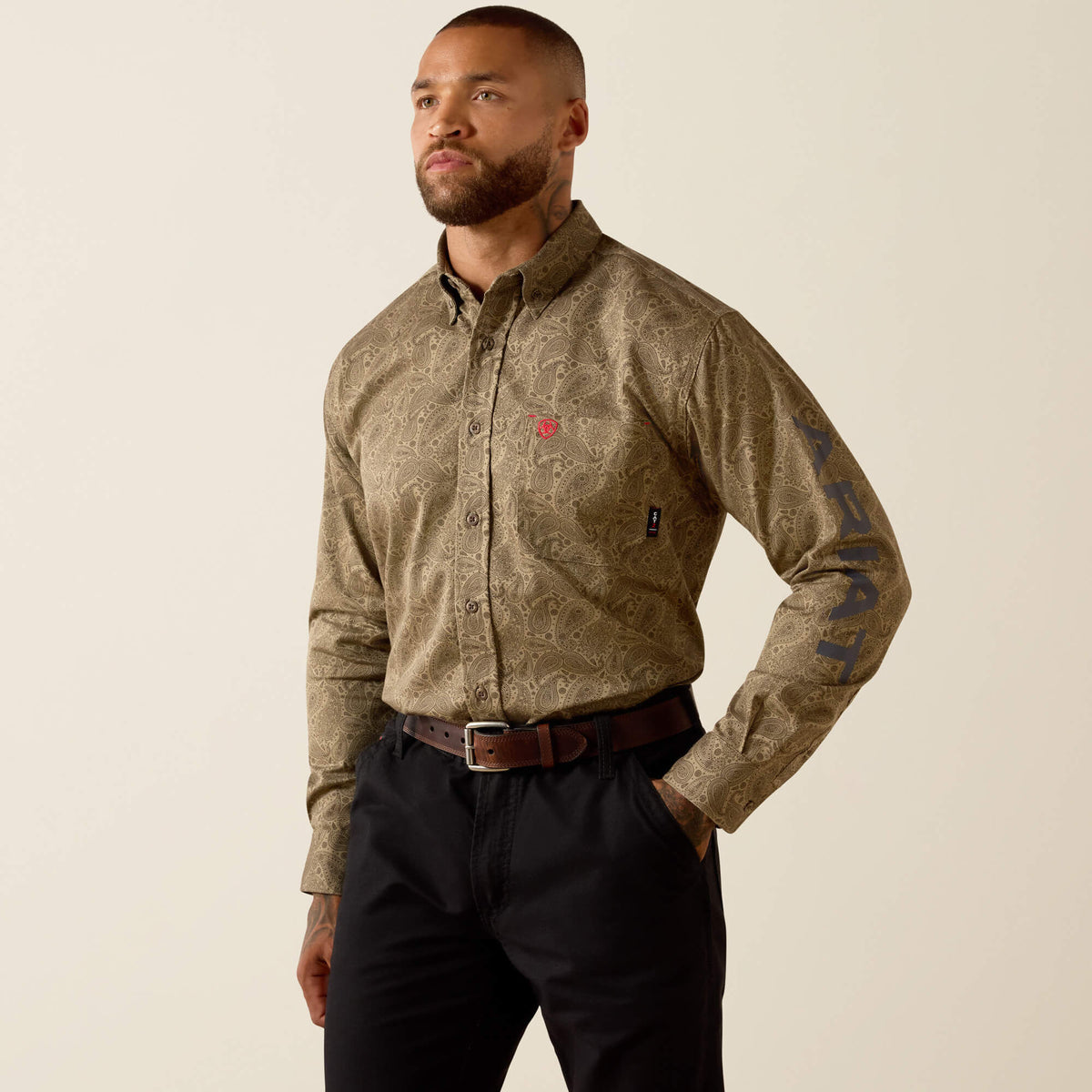 FR Gehrig Logo Work Shirt - Ariat Featured