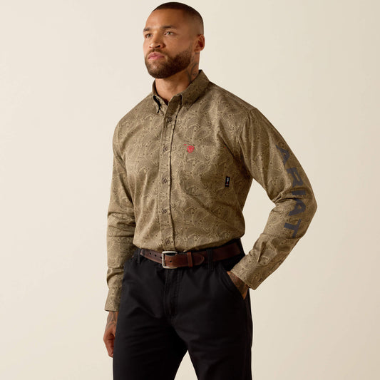 FR Gehrig Logo Work Shirt - Ariat Featured