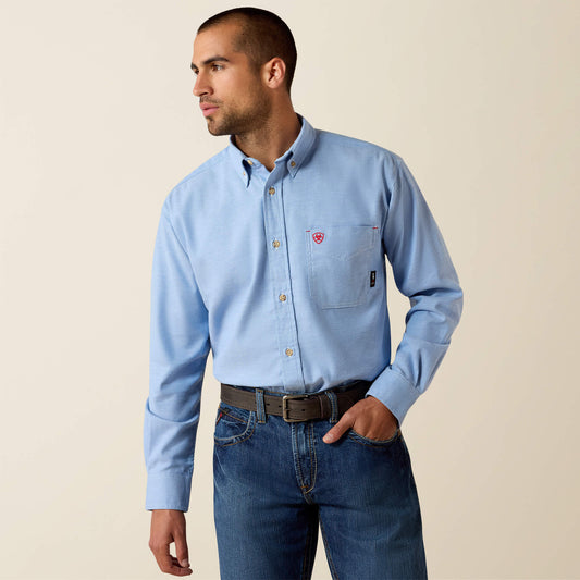 FR Solid Twill DuraStretch Work Shirt - Ariat Great Value