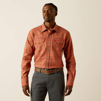 FR Wayne Retro Fit Snap Work Shirt - Ariat Best Seller