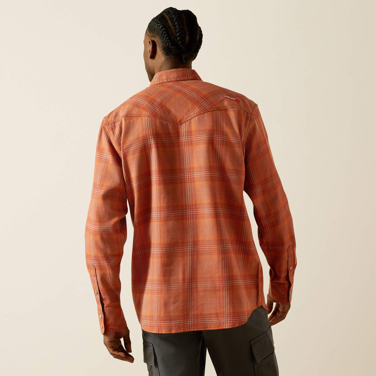 FR Wayne Retro Fit Snap Work Shirt - Ariat Best Seller