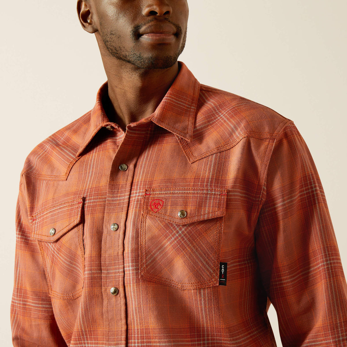 FR Wayne Retro Fit Snap Work Shirt - Ariat Best Seller