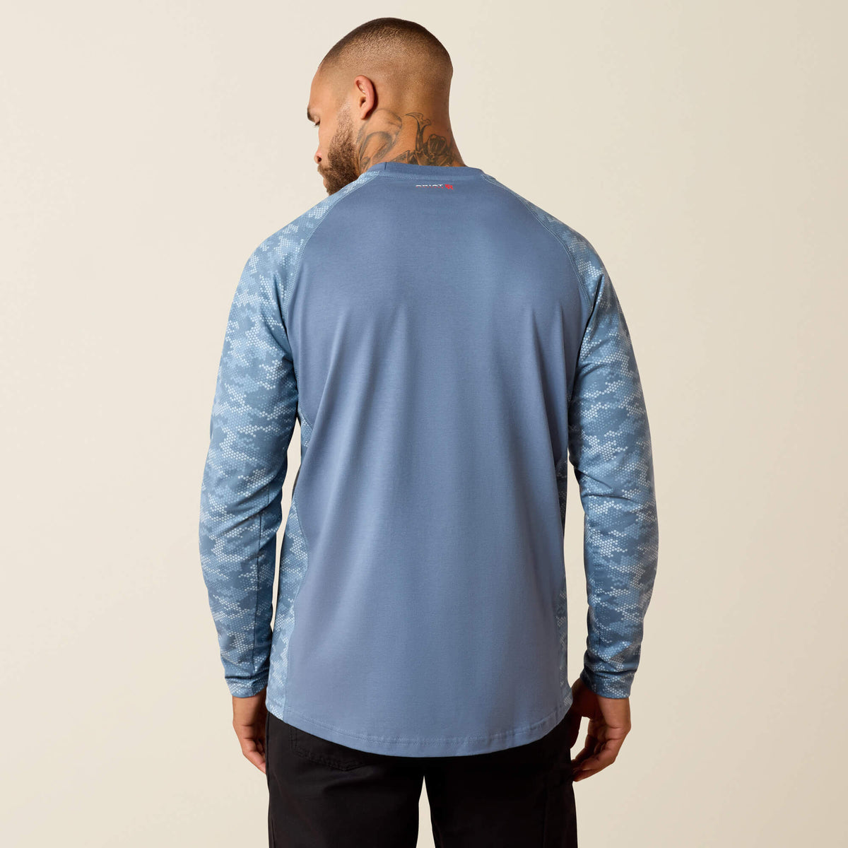 FR Stretch Camo Baseball T-Shirt - Ariat Latest