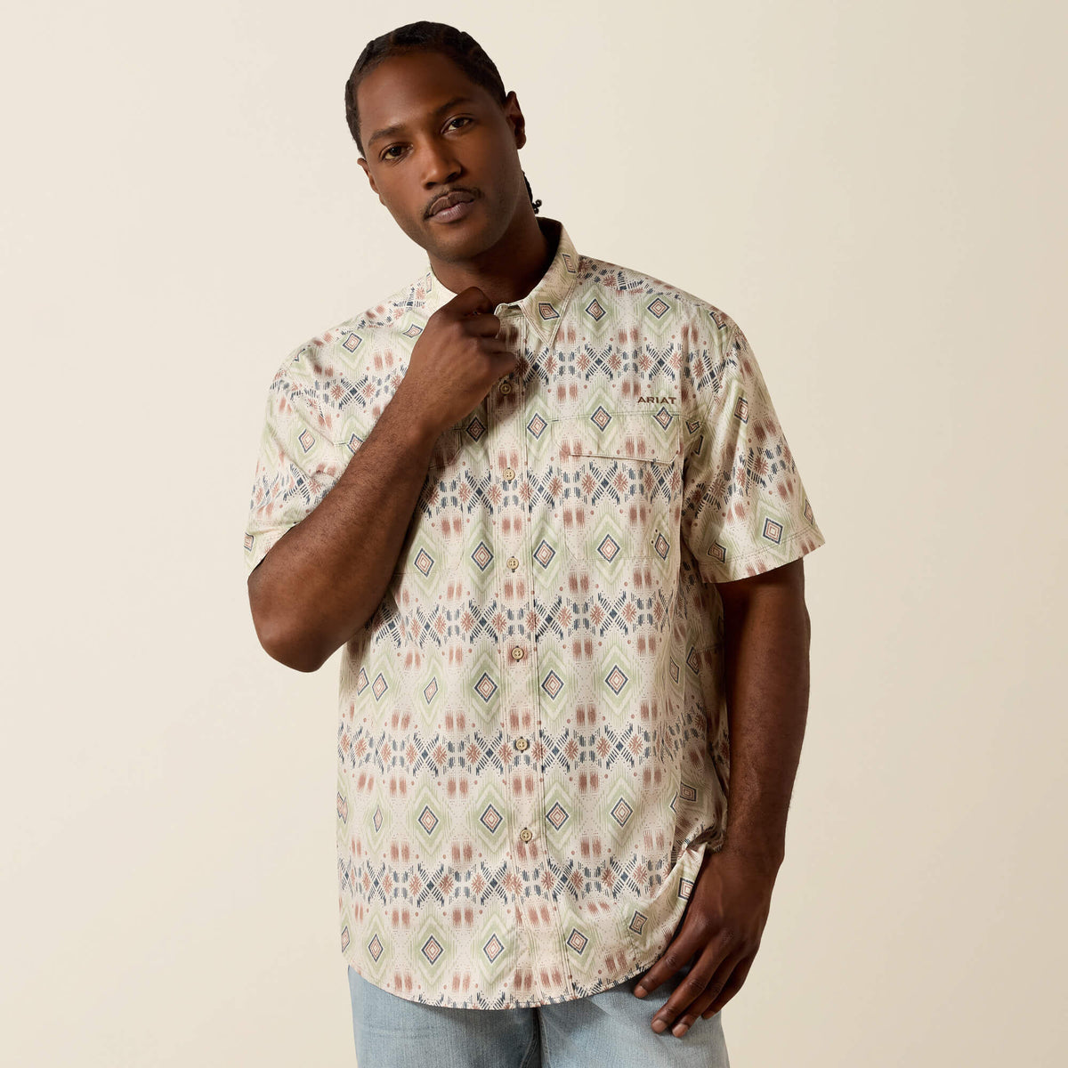 Printed VentTEK Outbound Classic Fit Shirt - Ariat New