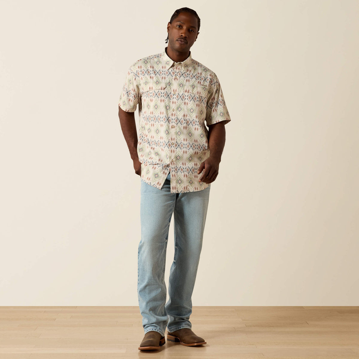 Printed VentTEK Outbound Classic Fit Shirt - Ariat New