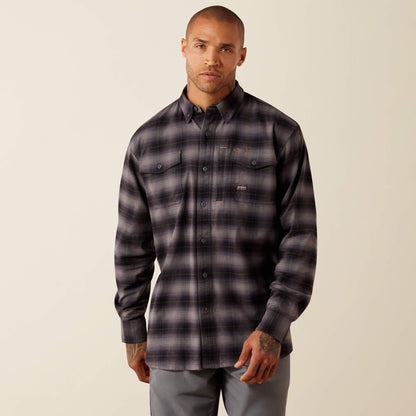 Rebar Flannel DuraStretch Work Shirt - Ariat Great Value