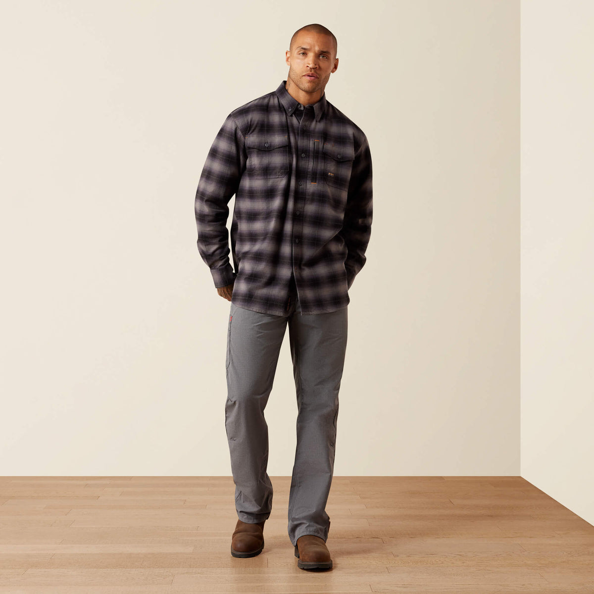 Rebar Flannel DuraStretch Work Shirt - Ariat Great Value