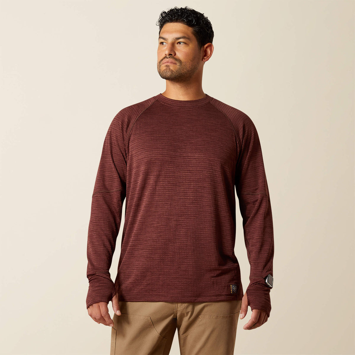 Rebar Gridwork Crewneck T-Shirt - Ariat New