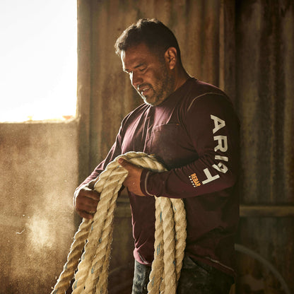 Rebar Workman Logo T-Shirt - Ariat Discount
