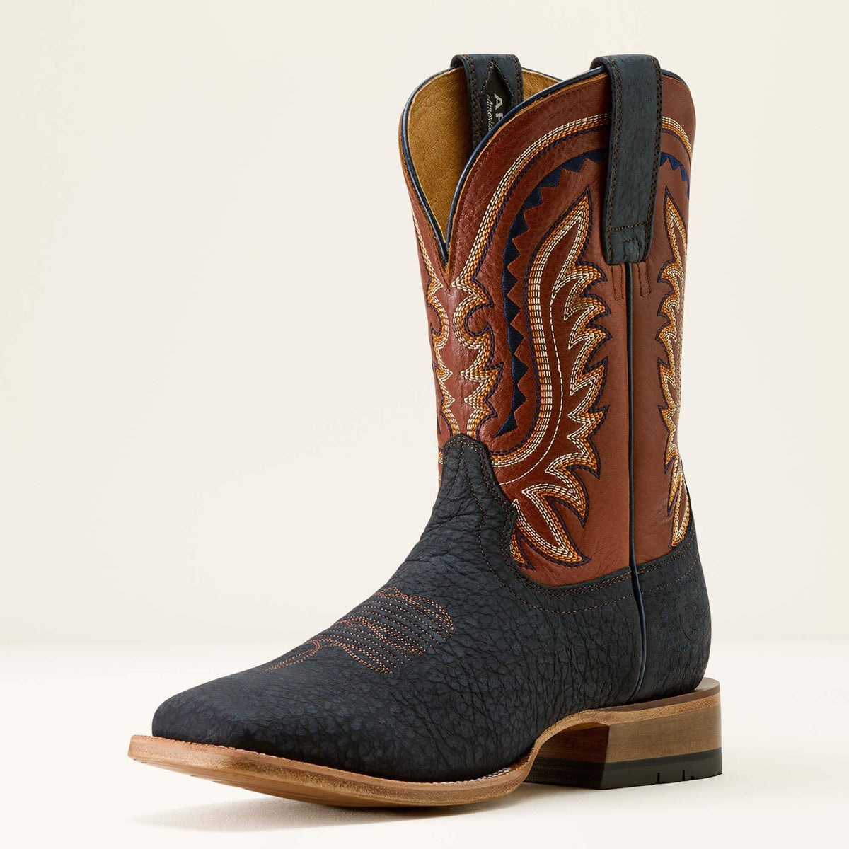 Rock Ridge Wide Square Toe Western Boot - Ariat Best Seller